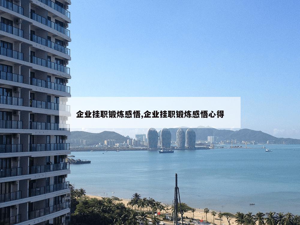 企业挂职锻炼感悟,企业挂职锻炼感悟心得