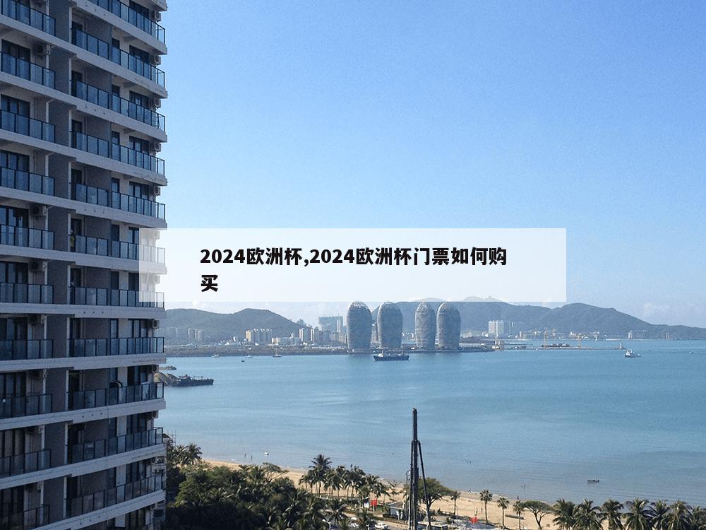 2024欧洲杯,2024欧洲杯门票如何购买