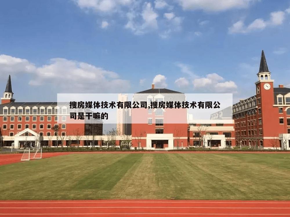 搜房媒体技术有限公司,搜房媒体技术有限公司是干嘛的